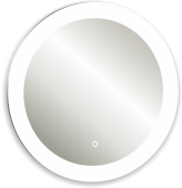 Зеркало с сенсорным выключателем Silver Mirrors "Перла" d770 77х77 ФР-00000847