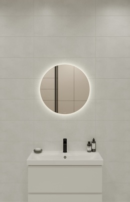 Зеркало Cersanit Eclipse smart 60x60 с подсветкой круглое 64142. Акция