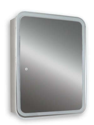 Зеркало-шкаф Silver Mirrors Фиджи Flip 60 (600х800 R-78) (левый-правый подвес дверцы) LED-00002472. Распродажа