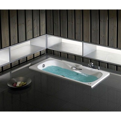 Чугунная ванна с ножками/ручками Roca Malibu 150x75 A23157000R
