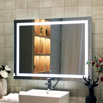 Зеркало с сенсорным выключателем Silver Mirrors "Ливия" 100х80 ФР-00001225