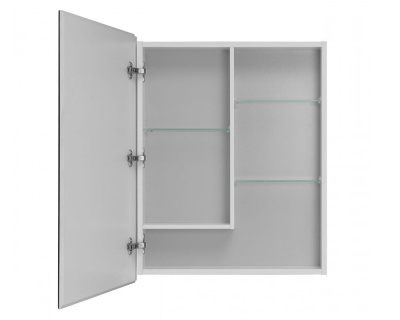 Зеркальный шкаф Акватон Лондри 60, белый 1A278502LH010