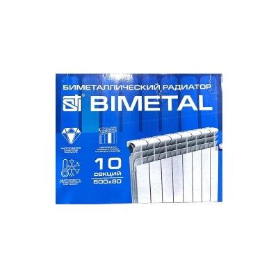 Радиатор BIMETAL STI 500/80 10 сек