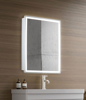 Зеркало-шкаф Silver Mirrors Киото 50 (535х750) LED-00002357. Распродажа