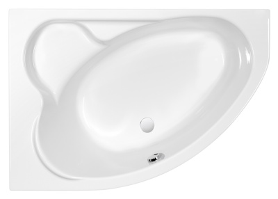 Ванна акриловая левая с рамой Cersanit Kaliope 153*100 S906-001. Распродажа