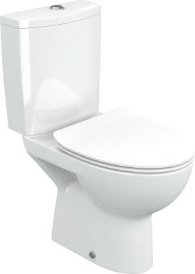 Унитаз напольный Cersanit Yalla Clean On S-KO-YAL011-3/6-COn-S-DL-w. Акция