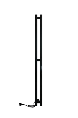 Полотенцесушитель Indigo Style PRO (electro) 120/10 (скр.монтаж, унив.подкл.R/L, black) LSPRE120-10BRRt