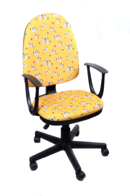 Кресло Деловая Обстановка Стар синхро гамма ткань-сетка желтый SW-16