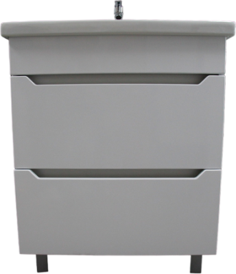 Тумба Idea Нова Квадро 80 с умывальником COMO 80. Акция