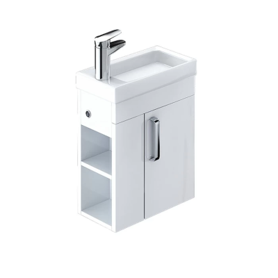 Тумба подвесная 40 см с умывальником Iddis Torr TOR40W1i95K. Образец. Акция