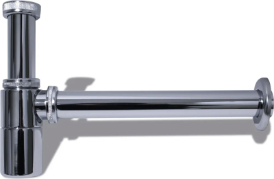 Сифон металлический для умывальника 1 1/4"х32 (без выпуска) Aquant MS1020-10-MR
