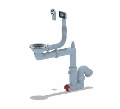 Сифон для кухонной мойки Ани Пласт F5345S