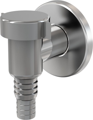 Сифон для стиральной машины наружный, хром. AlcaPlast APS1-BL-01