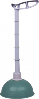 Вантуз "Мега" с высокой ручкой Aquant, зеленый AQ4078ЗЛ-16-MR