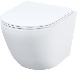 Комплект: унитаз подвесной Iddis Blanco + смеситель с гигиен. душем Iddis Axes