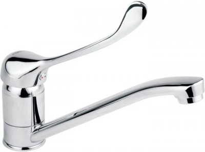 Смеситель для кухни Ferro Vasto Medico с поворотным изливом BVAM4. Образец. Распродажа