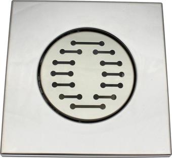 Трап Aquant квадратный 150Х150 мм вертикальный ST2115-36-MR