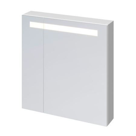 Зеркальный шкаф Cersanit MELLAR 70 с подсветкой универсальный белый LS-MEL70-Os