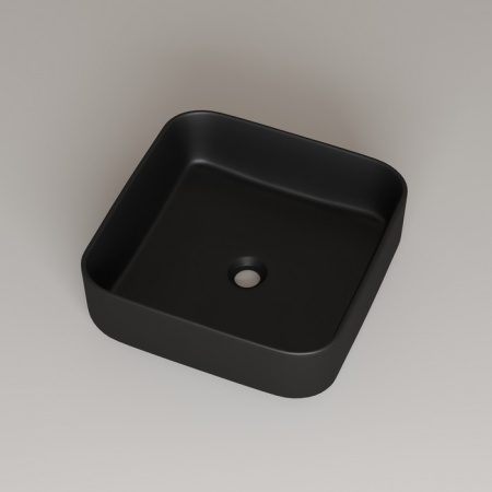 Умывальник накладной Iddis Bridge 39 BRIBM04i27, черный