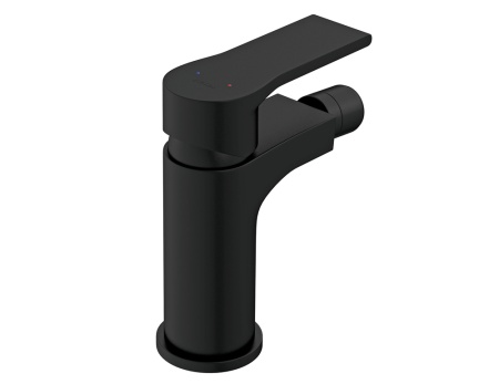 Смеситель для биде однорычажный черный Cersanit Brasko 63110