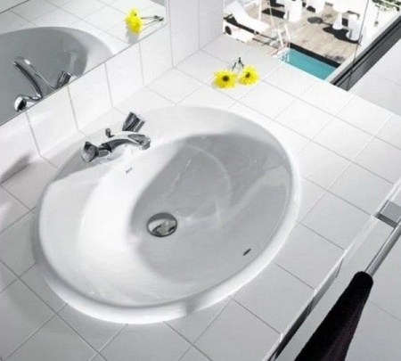 Умывальник накладной Roca Adora 52*41