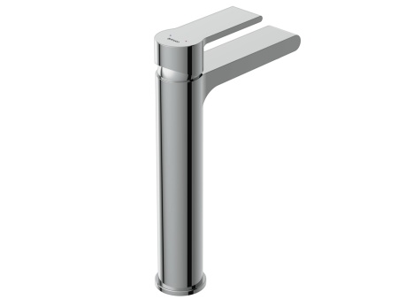 Смеситель для раковины высокий однорычажный клик клак Cersanit Brasko 63024