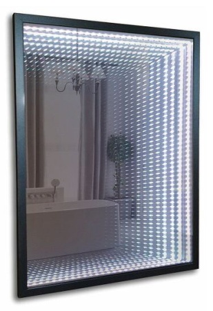 Зеркало Silver Mirrors "Серенити" 60х80 ФР-00001404 (багетная рама, выключатель-датчик на движение)