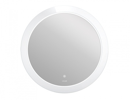 Зеркало круглое Cersanit LED 72 с подсветкой белый LU-LED012*72-d-Os. Распродажа