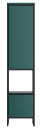 Пенал напольный Cersanit BOTANIQUE 30 А63016, универсальный зелёный