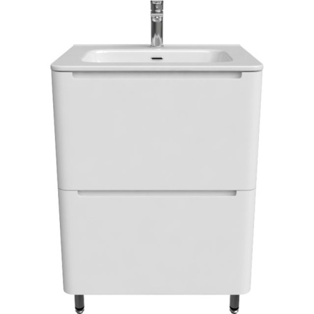 Тумба с умывальником Iddis Edifice 60 см напольная, белая EDI60WFi95K