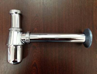 Сифон для умывальника Viega 100674, бутылочный, латунь, хром, 5/4x32