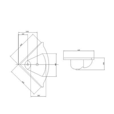 Умывальник Акватон Сергей 62