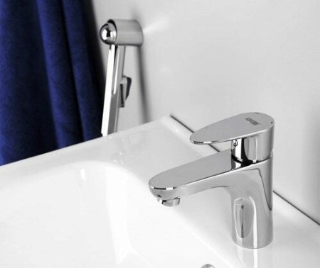 Leine 3508 Смеситель для умывальника WasserKRAFT с гигиенической лейкой