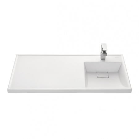 Умывальник над стиральной машиной Акватон Лондри 105 правая, белый 1A72223KLH010