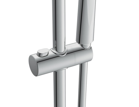 Душевой гарнитур (стойка) 5 режимов шланг 200 PVC Cersanit Neno 63068