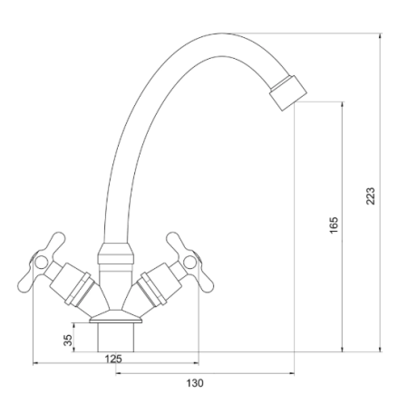 Смеситель для кухни РМС РМС-Л2-271Г
