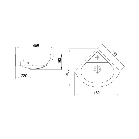 Рукомойник SANTER Радиан