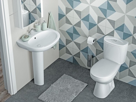 Умывальник настенный Santek "АНИМО-60", белый 1WH110508