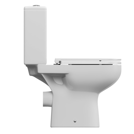 Унитаз-компакт с сиденьем дюропласт Cersanit COLOUR CLEAN ON011 3/5л, белый S-KO-COL011-3/5-COn-DL-w