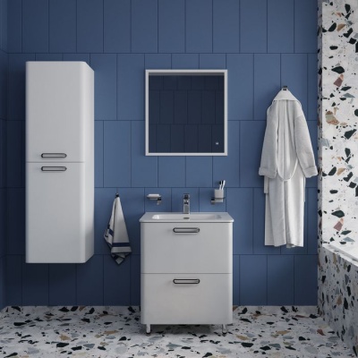 Комплект: тумба Iddis Brick 60 см и зеркало  ECLIPSE smart 60x60. Акция