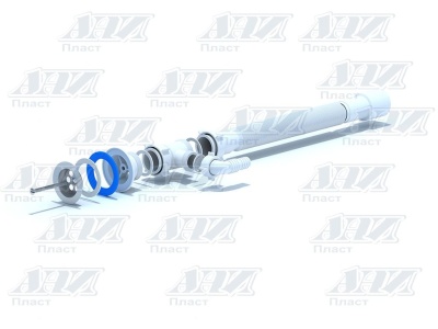 Сифон гофрированный  Ани Пласт удлиненный G118