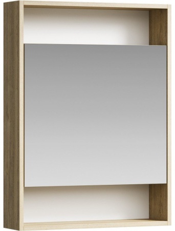 Зеркальный шкаф Aqwella Сити SIT0406DB 60см, дуб балтийский