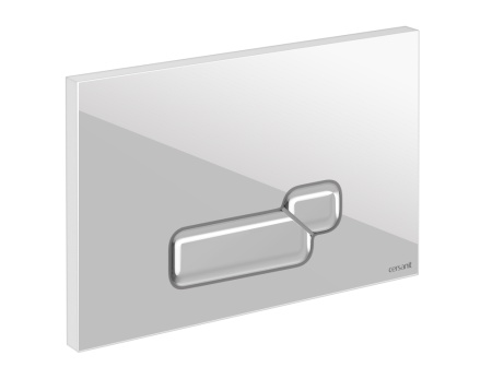 Кнопка для инсталляции Cersanit ACTIS BU-ACT/Wh белый