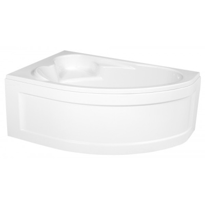 Ванна акриловая асимметричная левая с ножками с панелью Cersanit KALIOPE 170x110 (S301-114+S401-095)