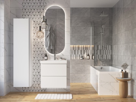 Смеситель для ванны с длинным изливом однорычажный Cersanit Moduo 64098