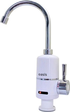 Кран-водонагреватель проточный вертикальный Oasis KP-P (X)