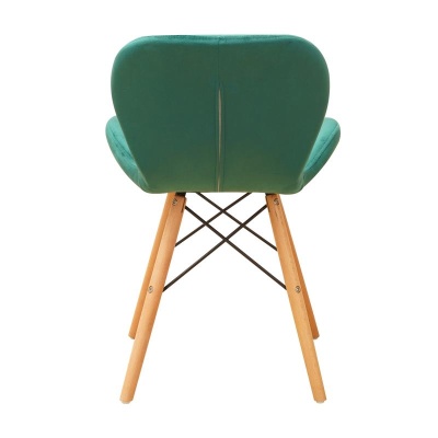 Комплект кухонных стульев Gudzon BML-046 4 штуки: зеленый бархат