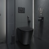 Унитаз подвесной безободковый Iddis Calipso CALR3BMi25, черный