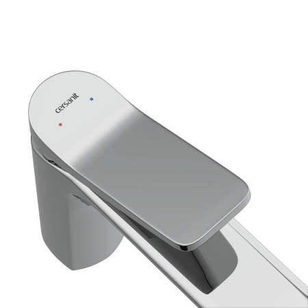 Смеситель для умывальника однорычажный с донным клапаном Cersanit Odra, хром А63050. Образец. Распродажа