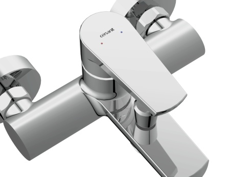 Смеситель для ванны однорычажный Cersanit Moduo 64097. Распродажа